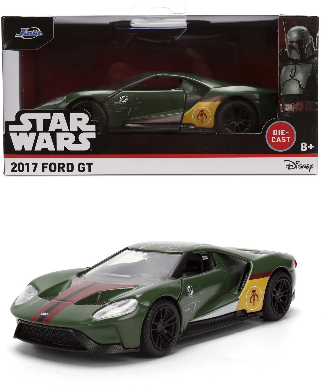 Jada Modellauto Star Wars Boba Fett 2017 Ford GT 1:32 9336916314R00
