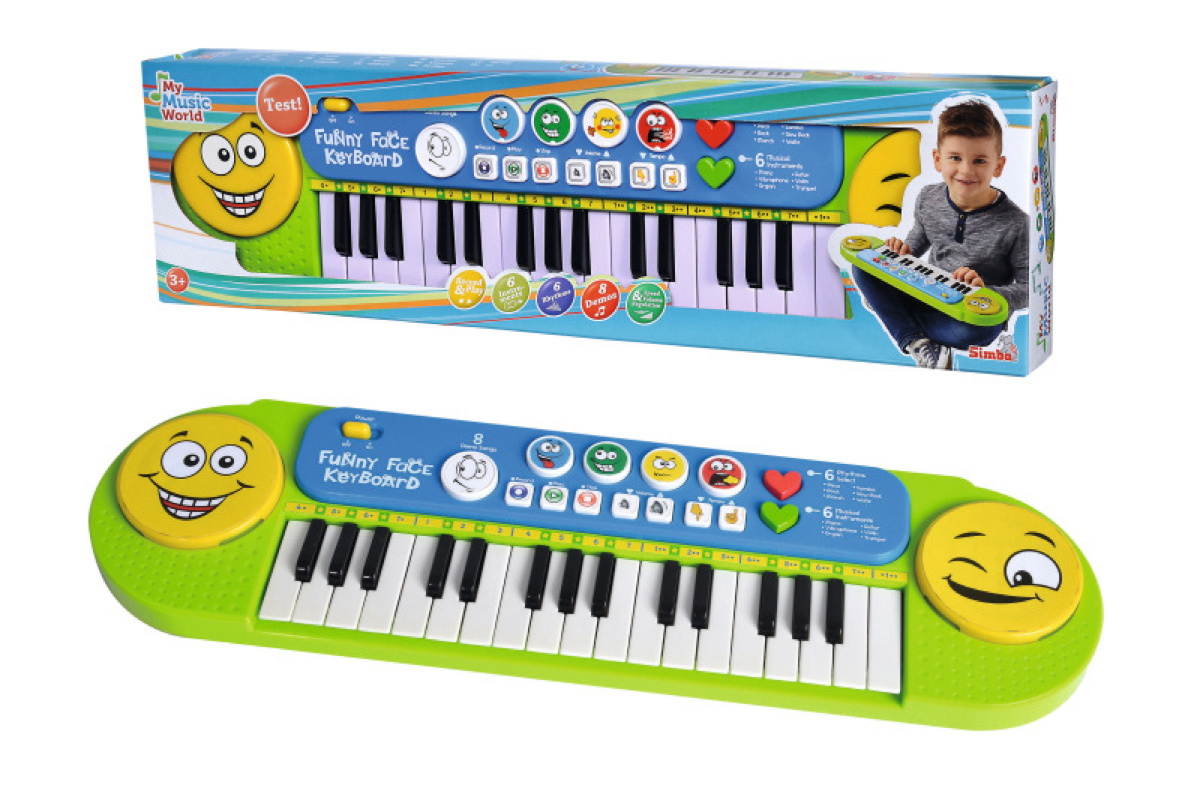 Simba Spielzeug Spielwelt Musik My Music World Funny Keyboard 106834250
