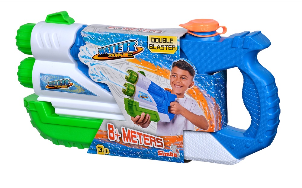 Simba Outdoor Wasserspielzeug Wasserpistole Double Blaster Waterzone 107276075