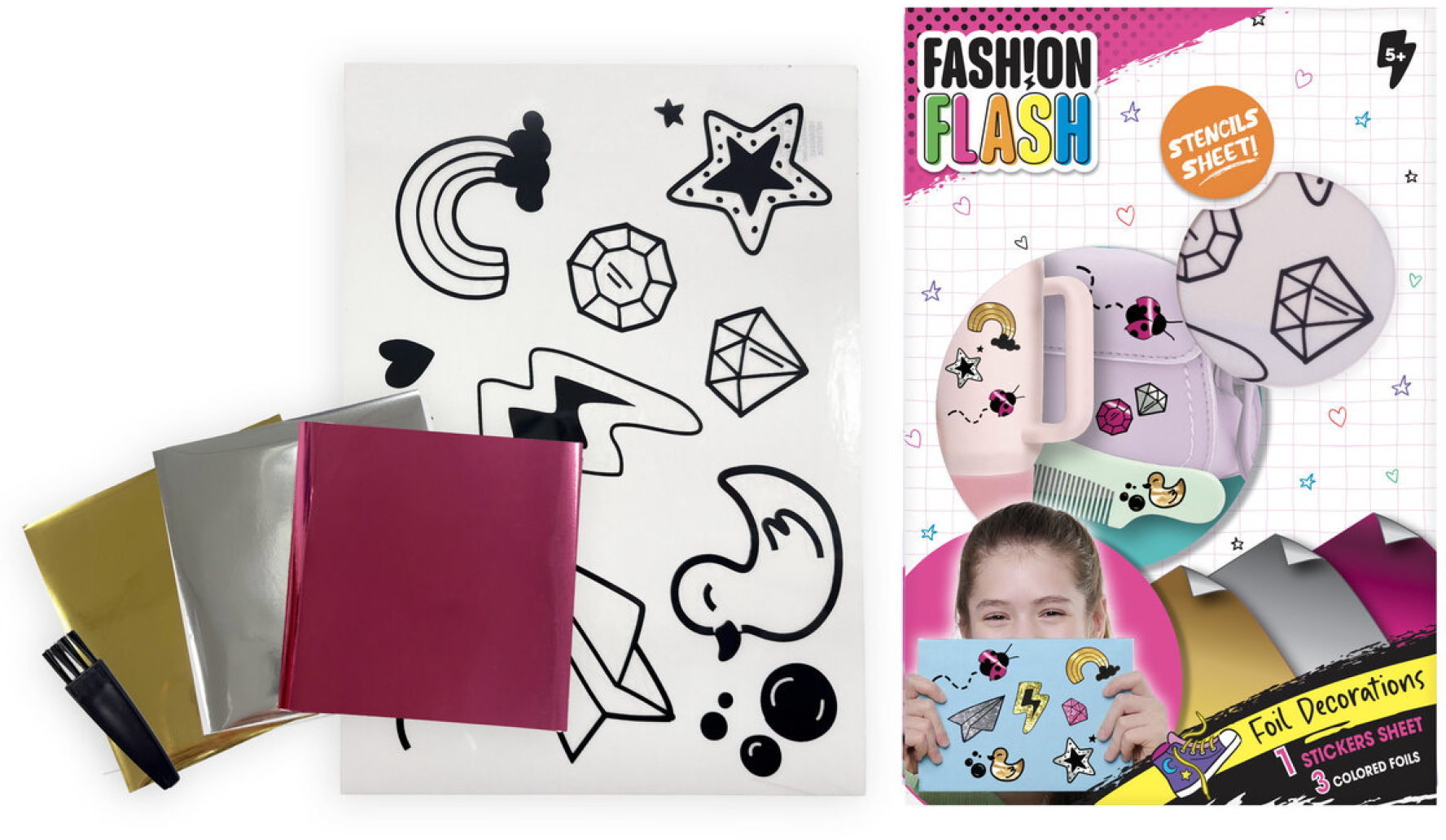 Simba Kreativität Fashion Flash Folien Deko 105560245