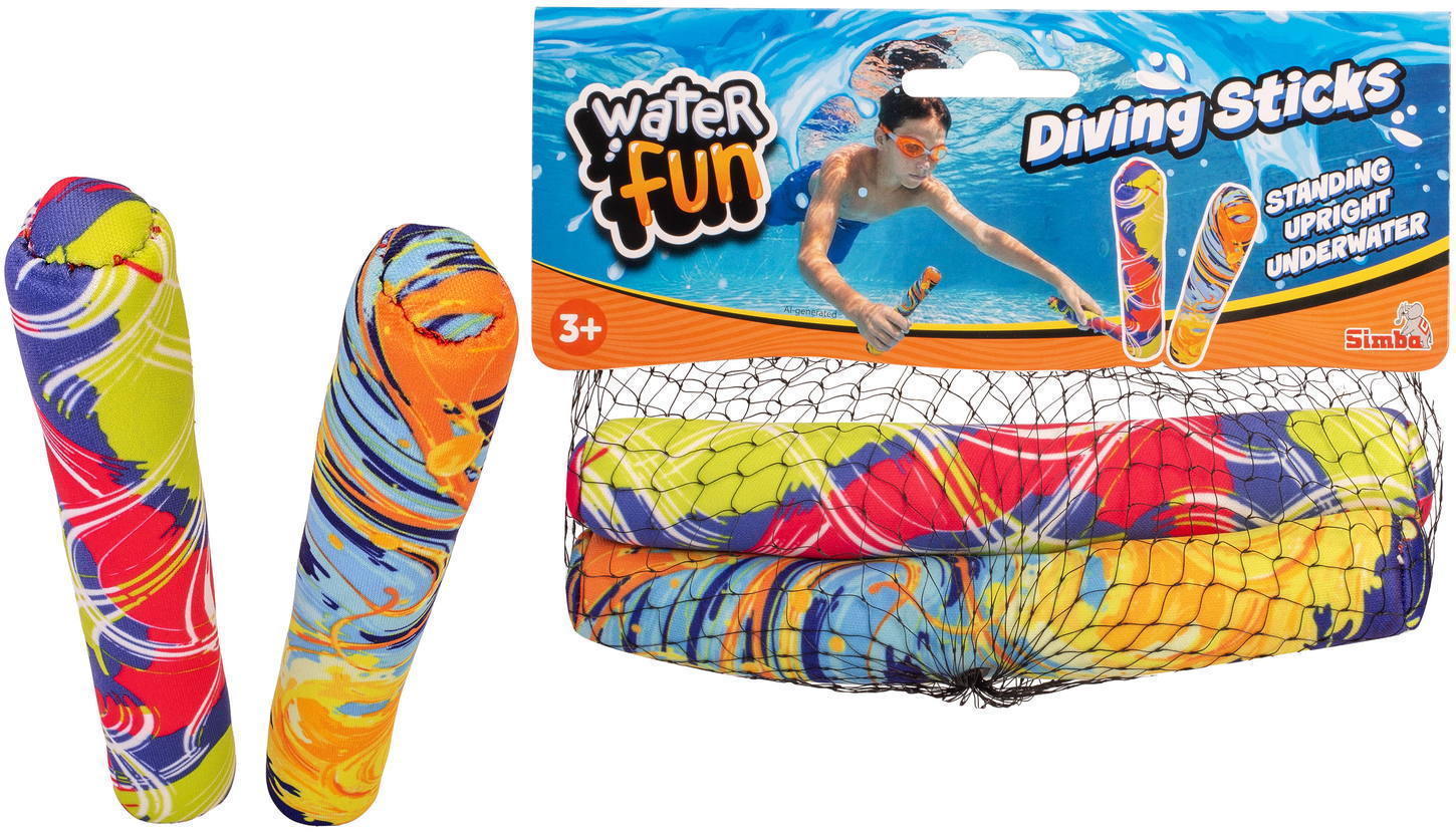 Simba Outdoor Wasserspielzeug 2 Tauchst�be Water Fun 107736262