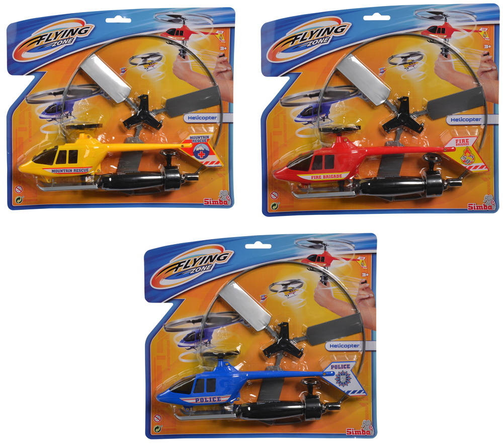Simba Outdoor Spielzeug Flugspiel Helikopter zuf�llige Auswahl Flying Zone 107207941