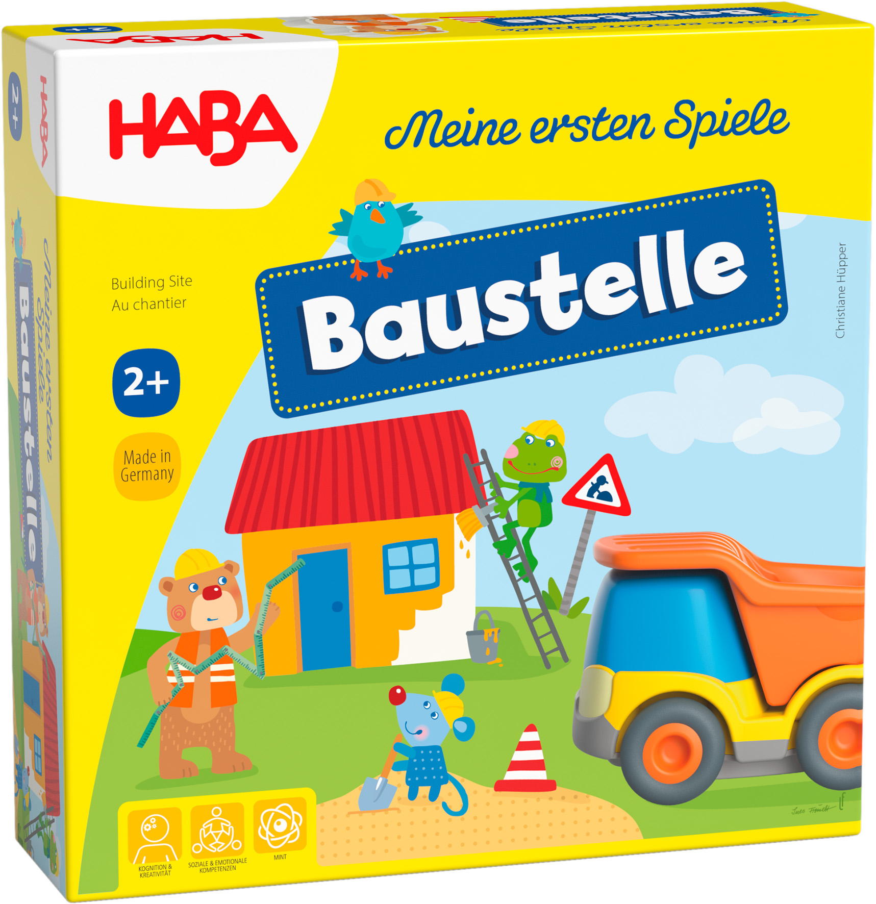 HABA Kinderspiel Zuordnungsspiel Meine ersten Spiele Baustelle 1305211001