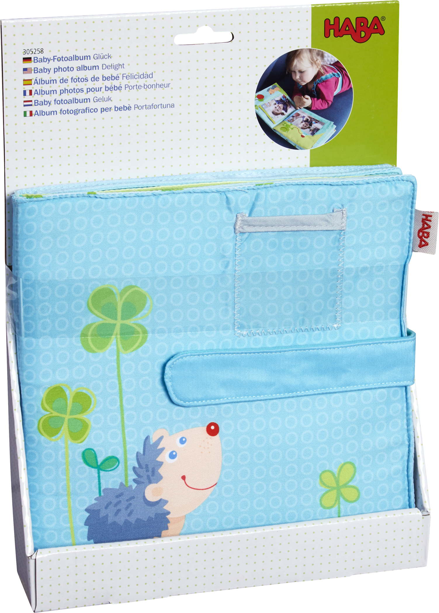 HABA Babywelt Babyspielbuch Baby Fotoalbum Gl�ck 1305258001