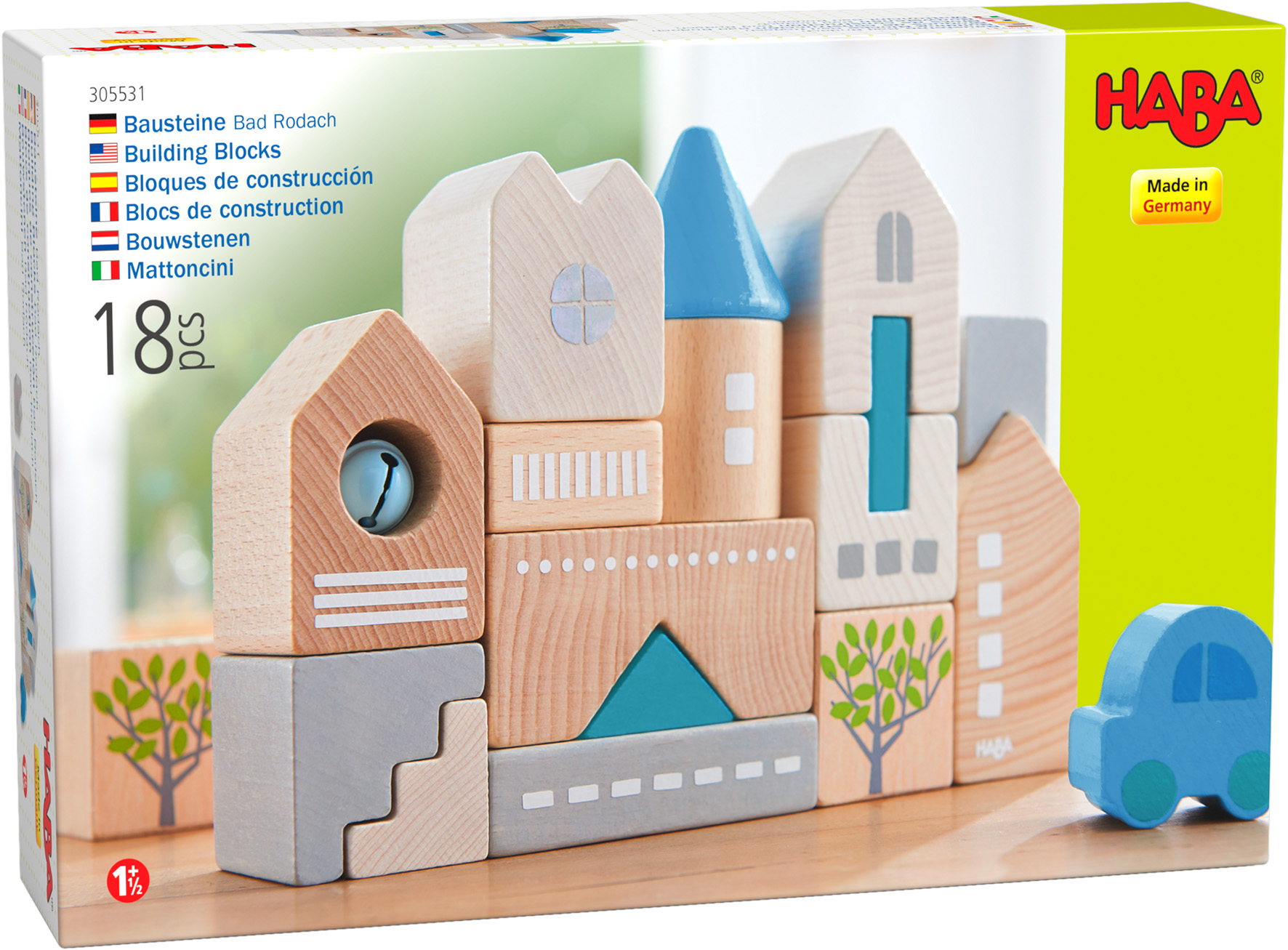 HABA Kleinkindwelt Bau- und Entdeckersteine Bausteine Bad Rodach 1305531001