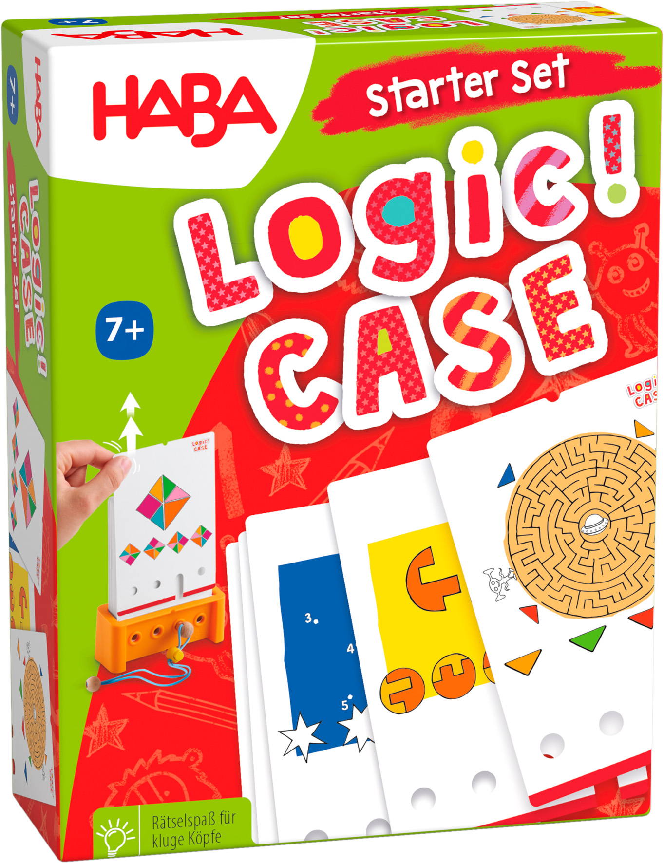 HABA Mitbringspiel Logikspiel Logic! CASE Starter Set 7+ 1306929001