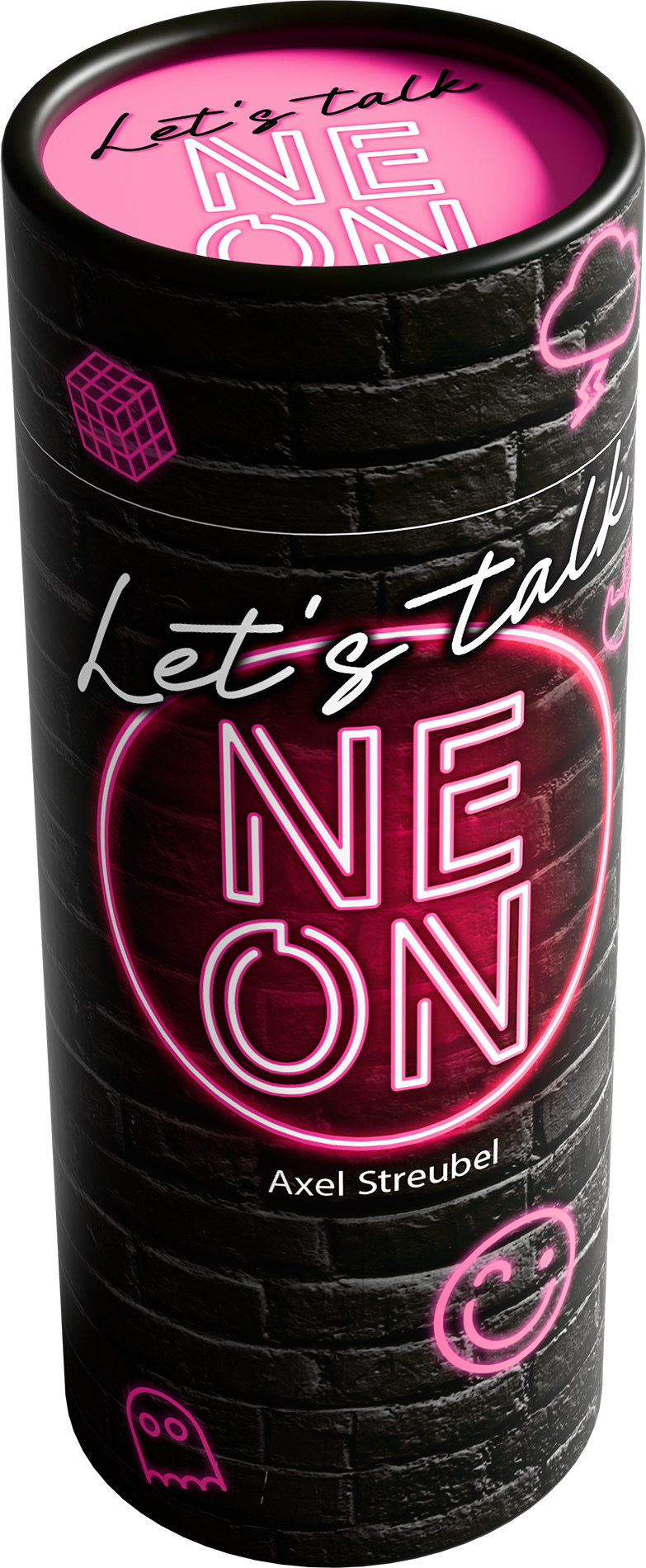 HABA Familienspiel Partyspiel Let's talk NEON pink 2012403001