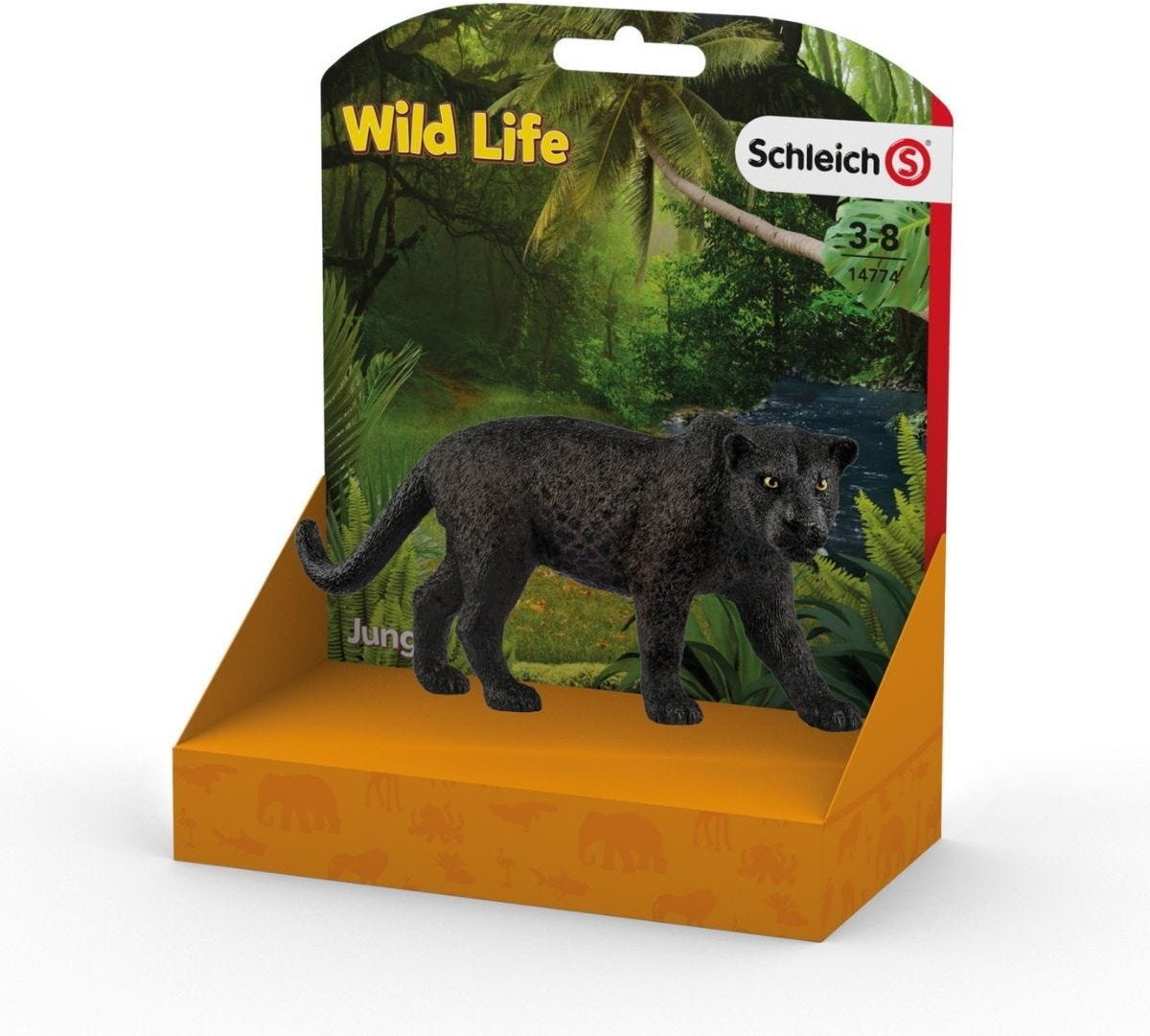 Schleich WILD LIFE Schwarzer Panther Einzelfigur 14774