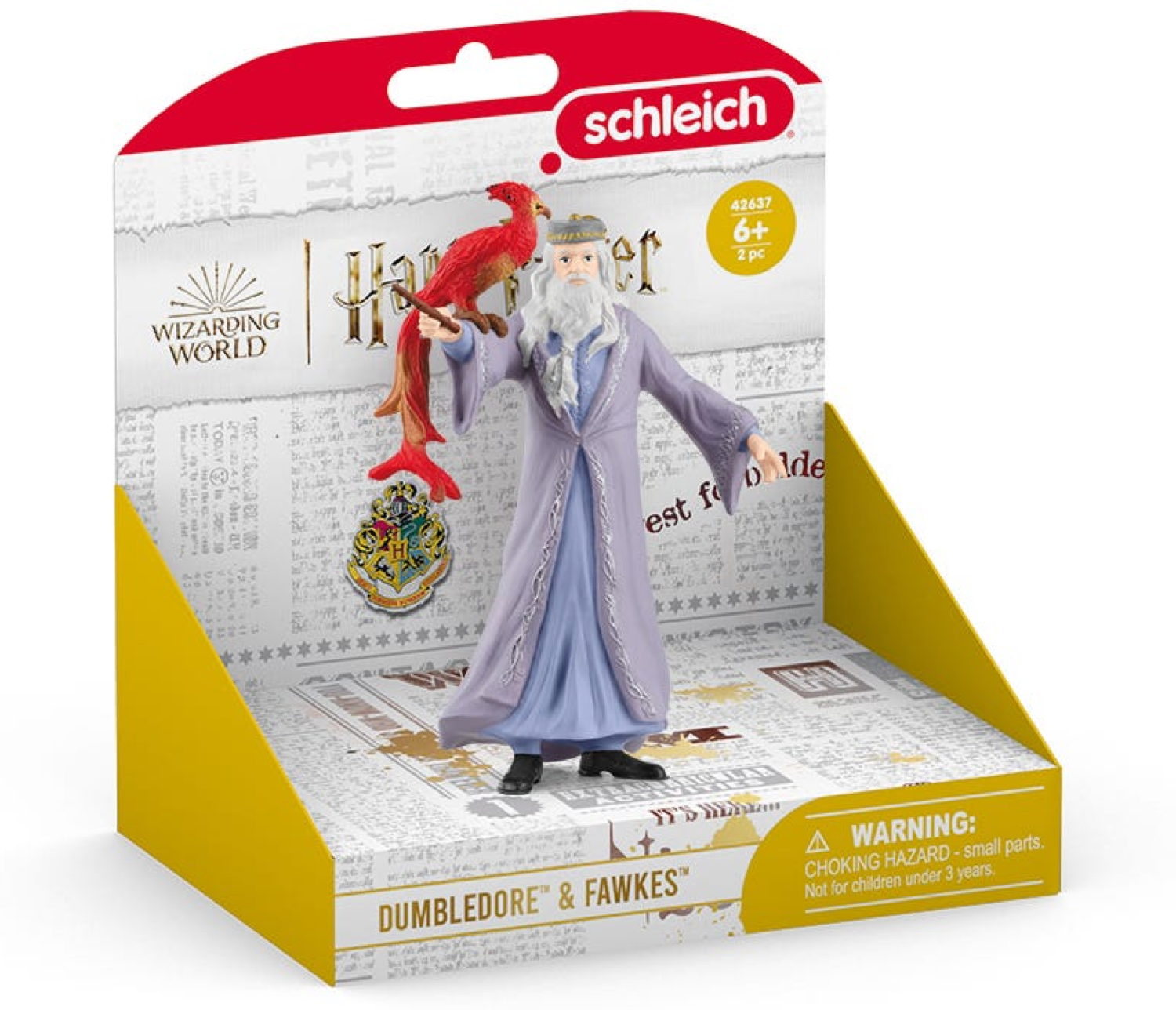 Schleich HARRY POTTER FANTASTIC BEASTS Dumbledore&trade; & Fawkes&trade; 2 Figuren 42637
