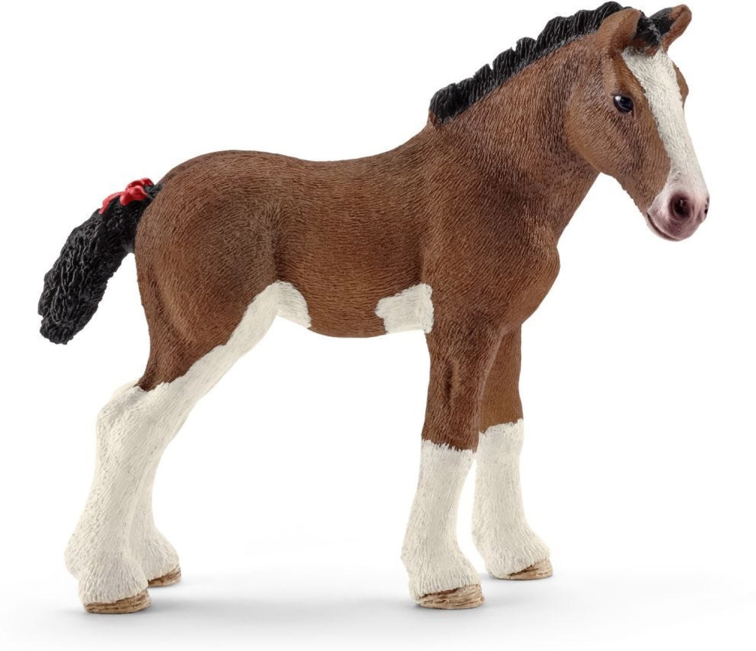 Schleich FARM WORLD Clydesdale Fohlen Einzelfigur 13810