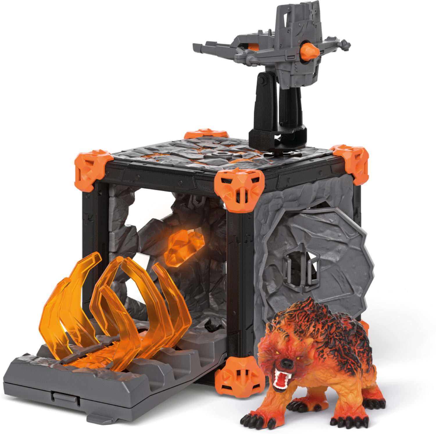Schleich ELDRADOR® CREATURES BattleCave Lavabär Set 31 Teile 42732