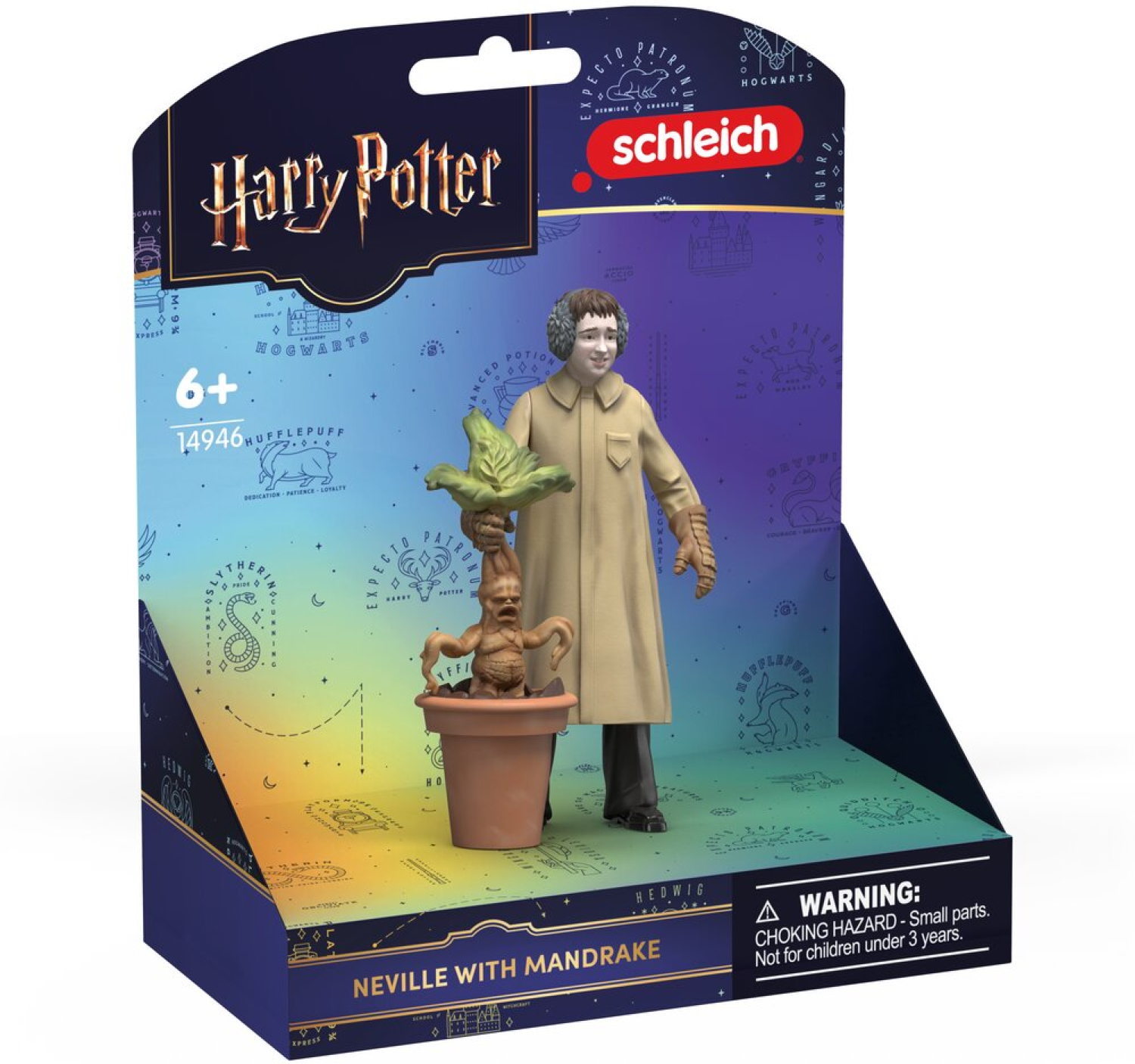 Schleich HARRY POTTER FANTASTIC BEASTS Neville mit Alraune Set 3 Teile 14946