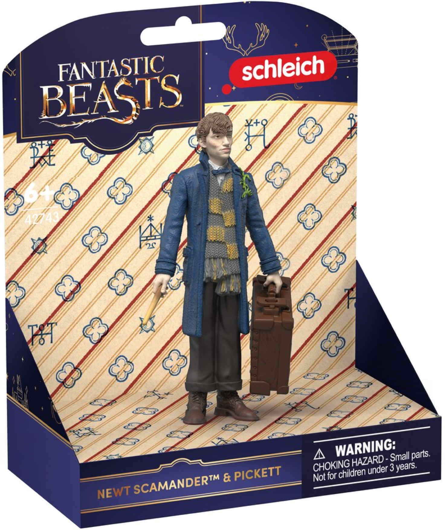 Schleich HARRY POTTER FANTASTIC BEASTS Newt Scamander™ & Pickett Set 2 Teile 42743