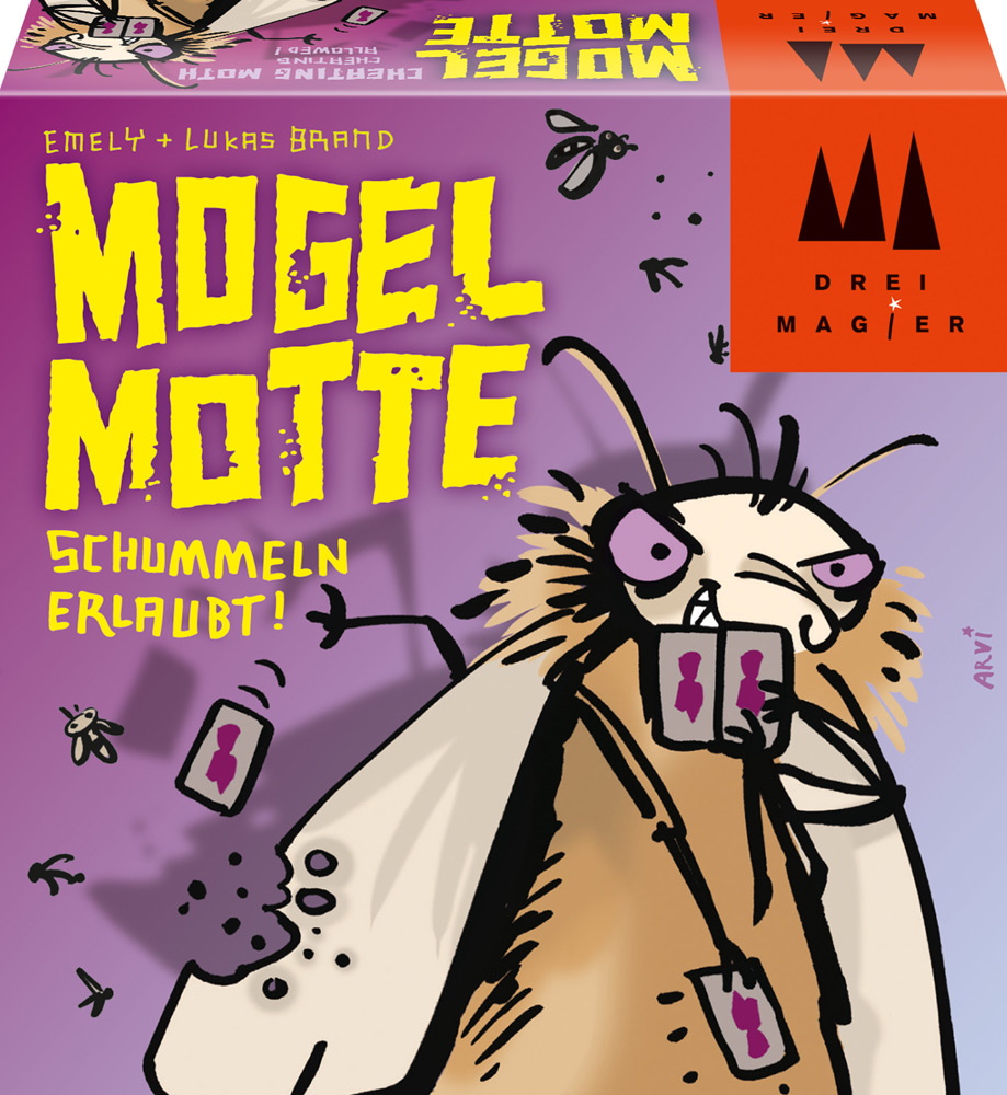 Drei Magier Kartenspiel Ablegespiel Mogel Motte 40862