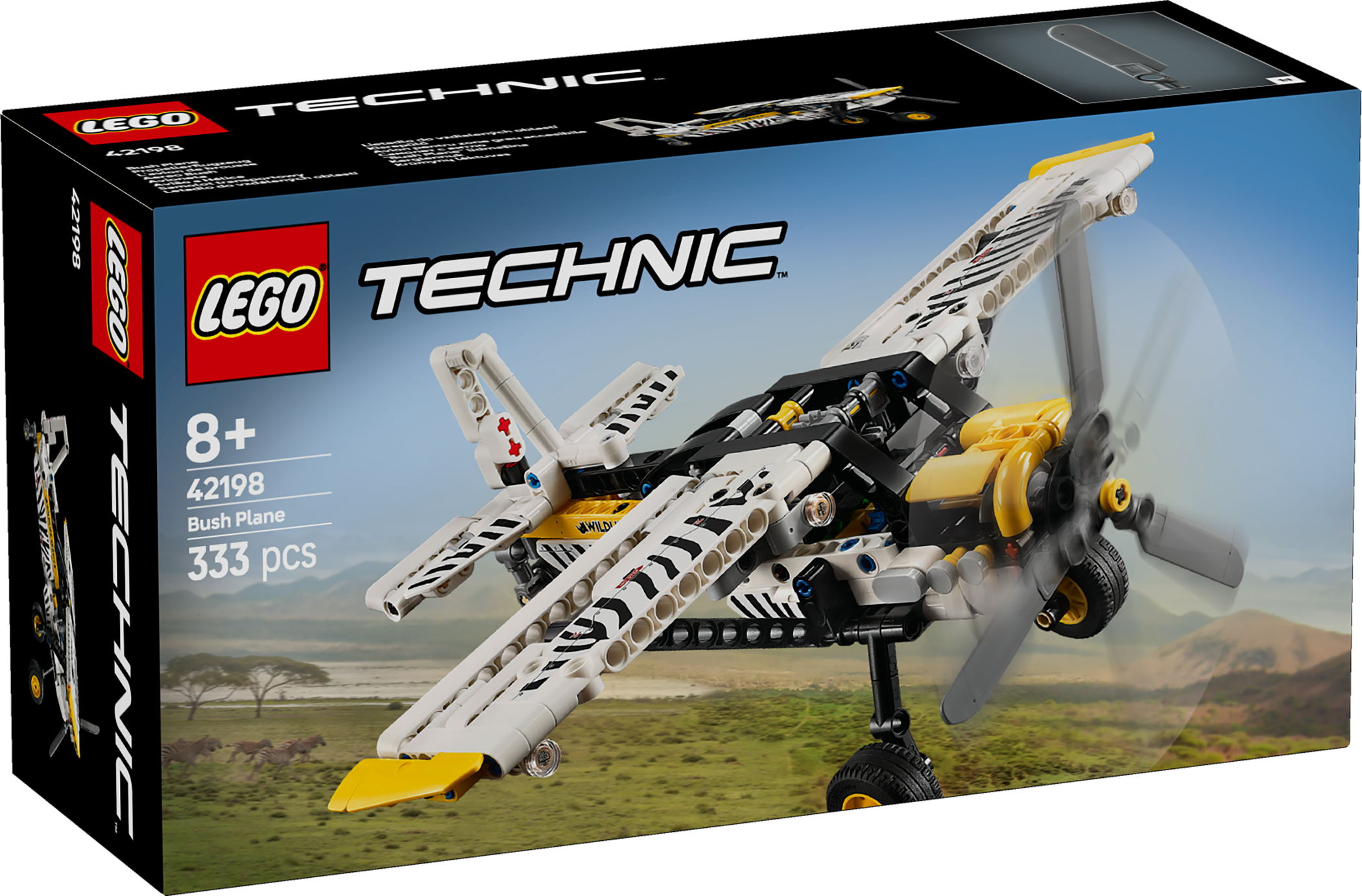 LEGO® Technic Propellerflugzeug 333 Teile 42198