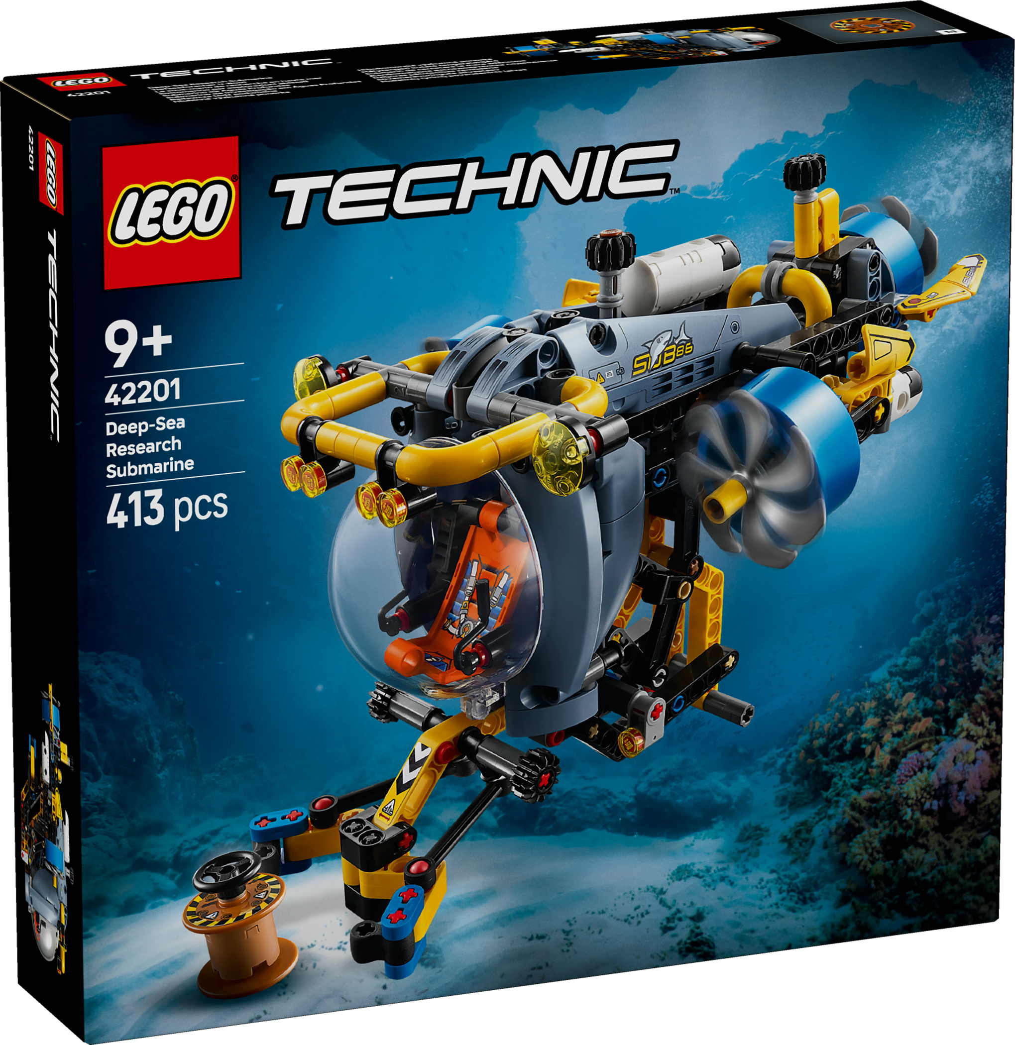 LEGO® Technic Tiefseeforscher U-Boot 413 Teile 42201