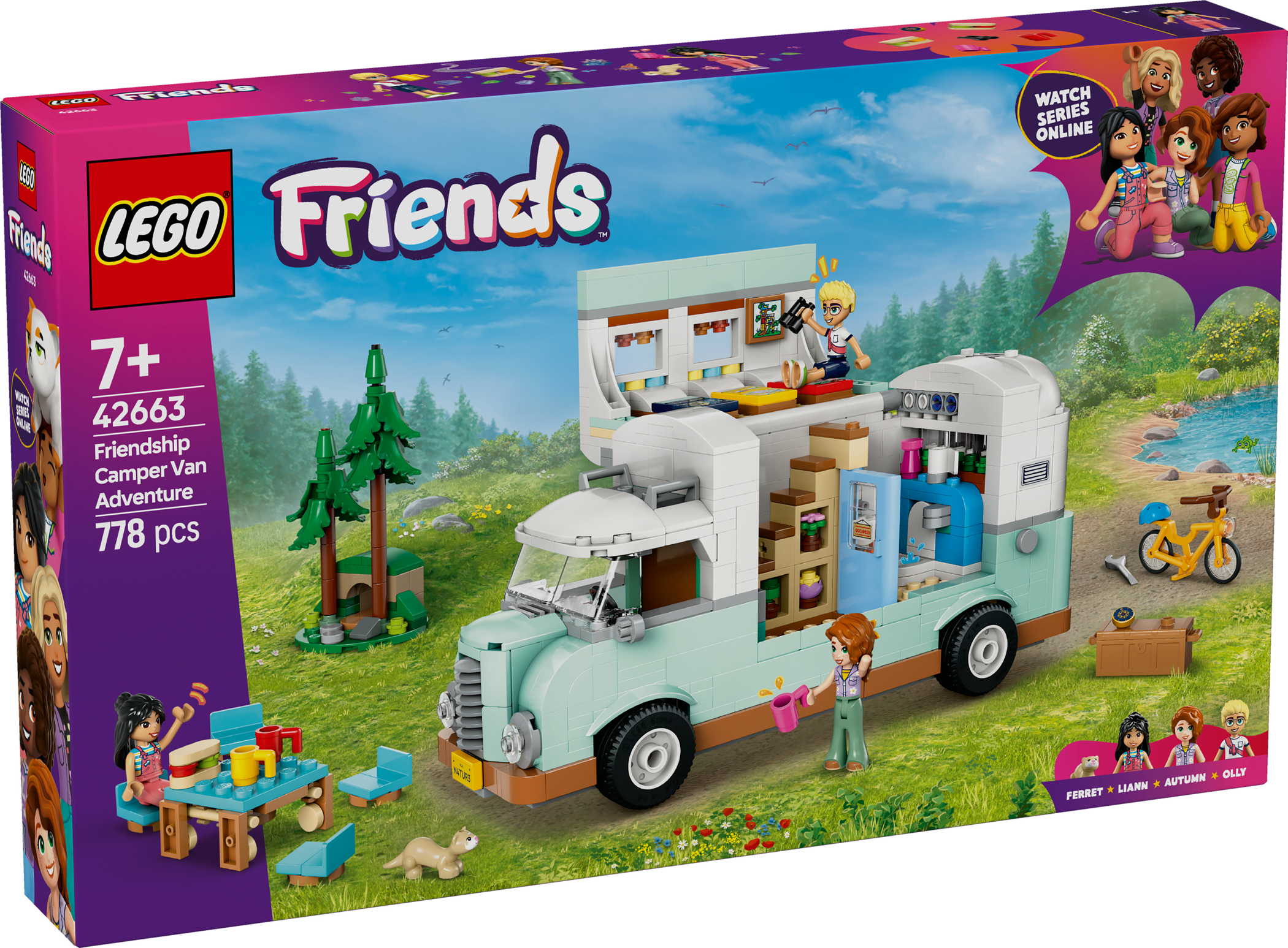 LEGO® Friends Wohnmobil 778 Teile 42663