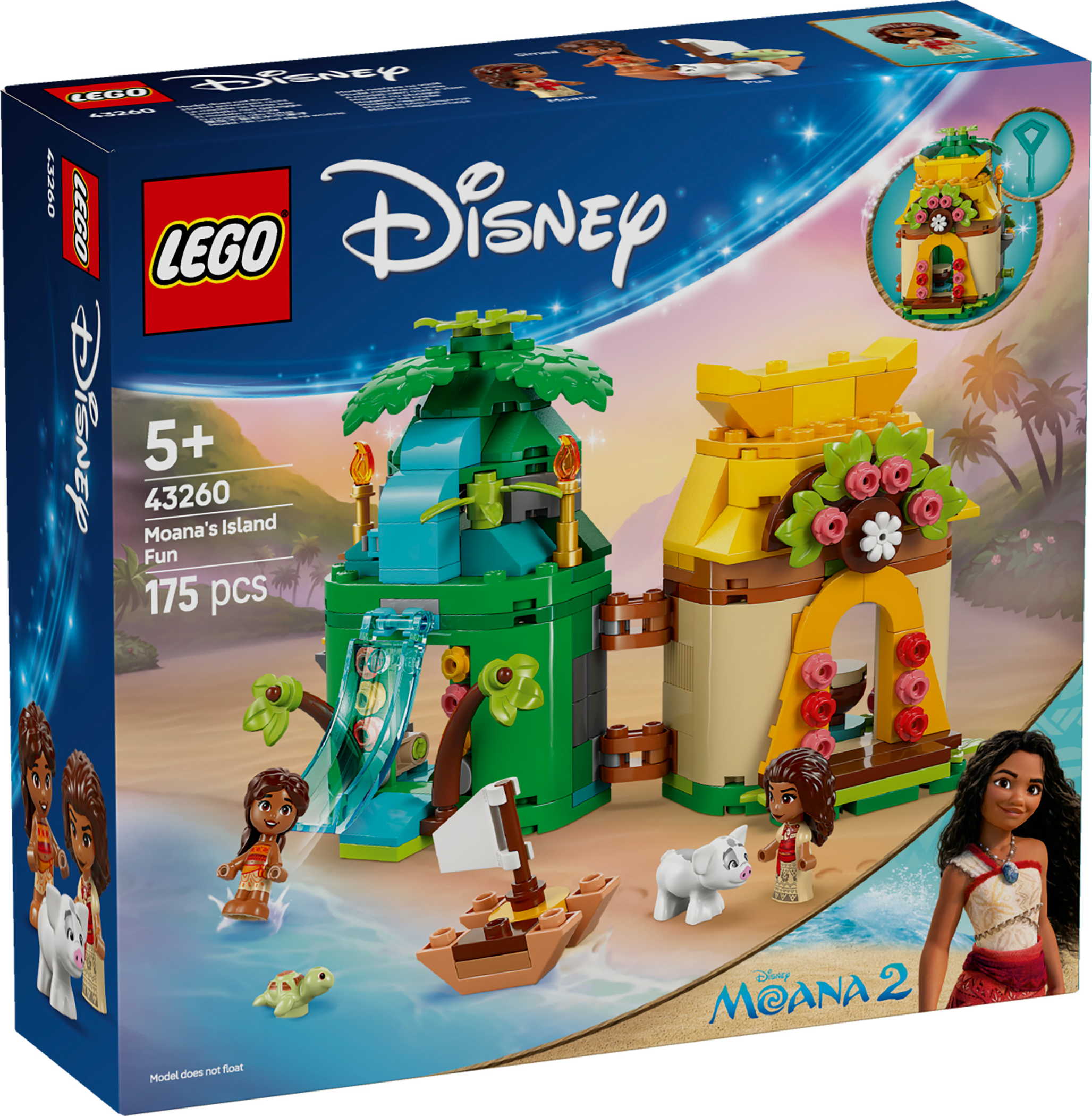 LEGO&reg; Disney Princess Vaianas Inselspa� 175 Teile 43260
