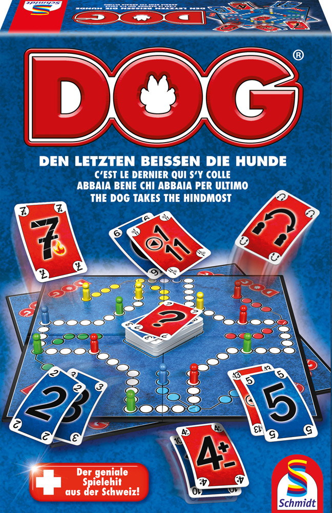 Schmidt Spiele Familienspiel Taktikspiel DOG 49201