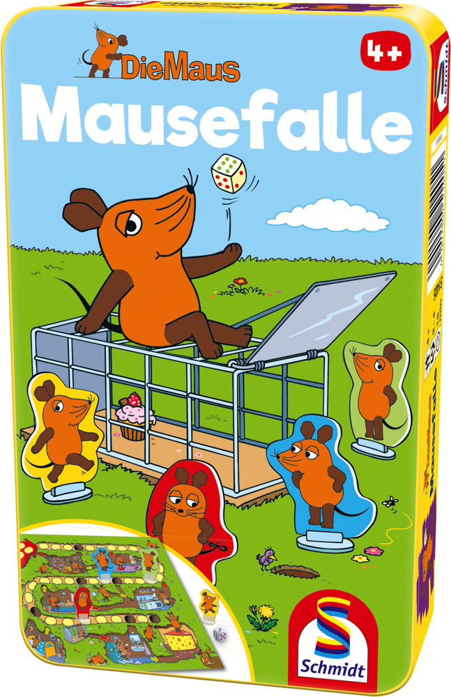 Schmidt Spiele Reisespiel Wettlaufspiel Mausefalle Die Maus 51405