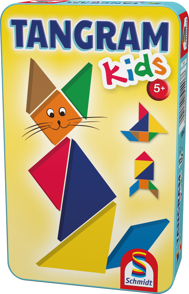Schmidt Spiele Reisespiel Geschicklichkeitsspiel Tangram Kids 51406