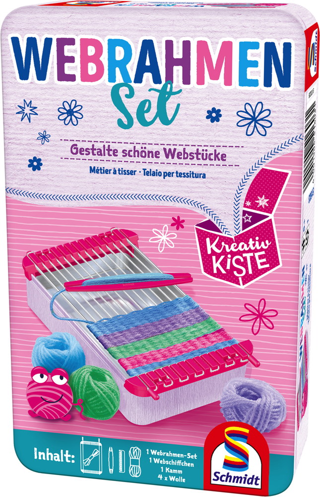 Schmidt Spiele Kreativkiste Webrahmen Set 51603
