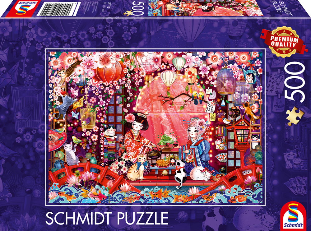 500 Teile Schmidt Spiele Puzzle Japanische Teezeremonie 59712