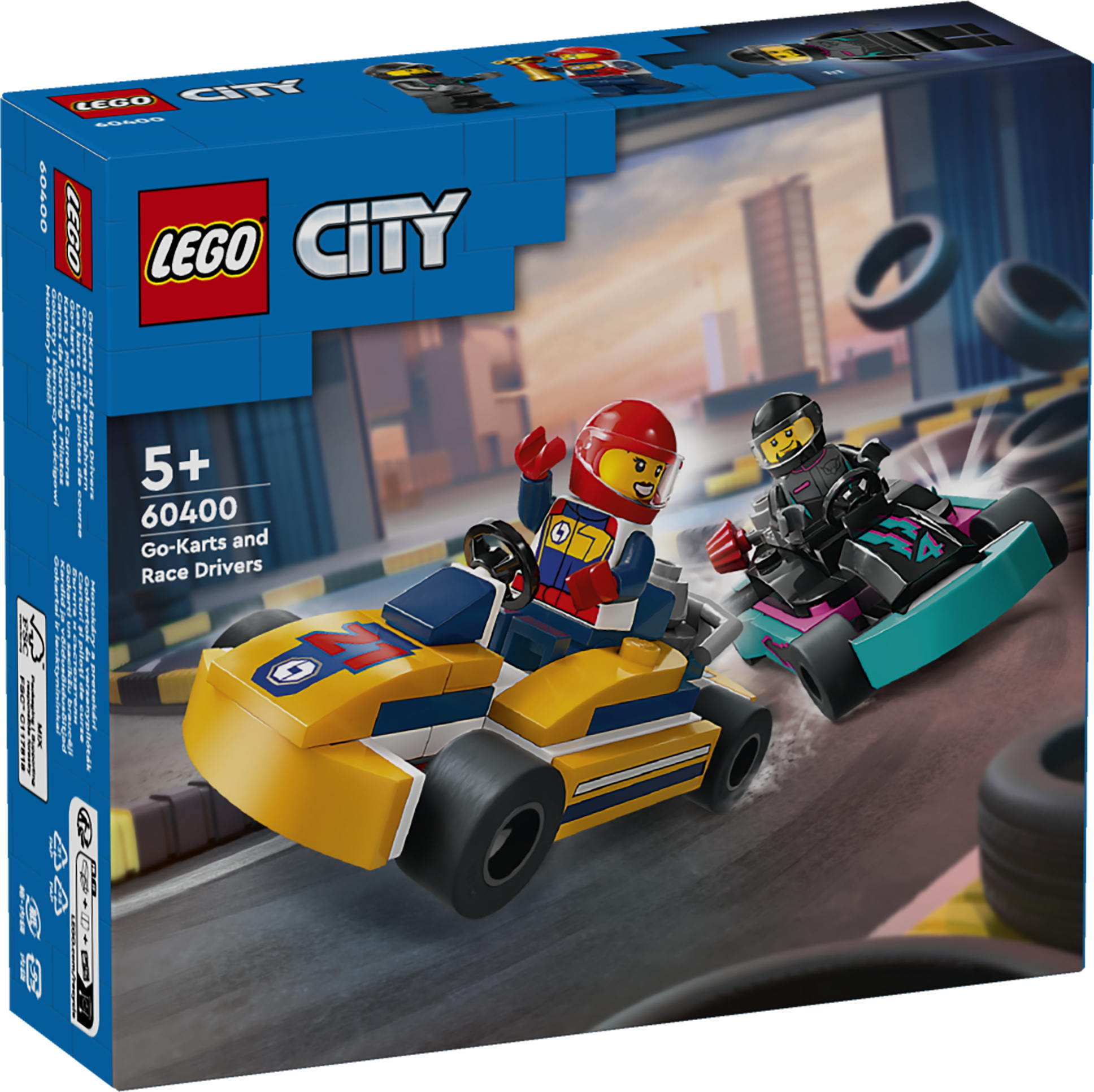 LEGO® City Great Vehicles Go-Karts mit Rennfahrern 99 Teile 60400