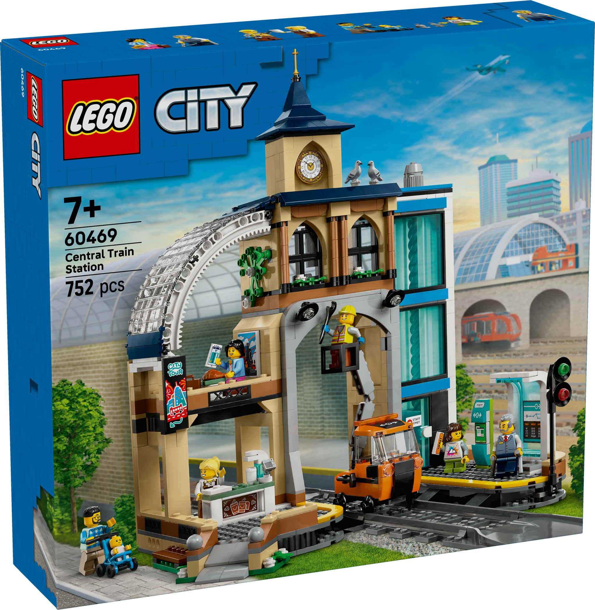 LEGO® City Hauptbahnhof 752 Teile 60469