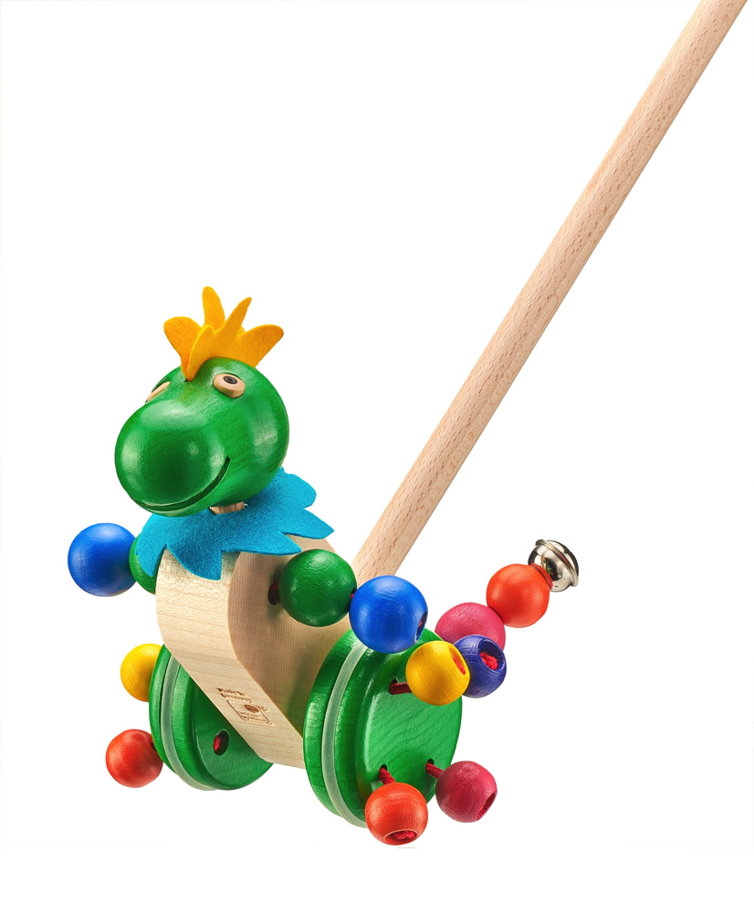 Selecta Kleinkindwelt Holz Schiebespielzeug Tattolo Schiebefigur 62027