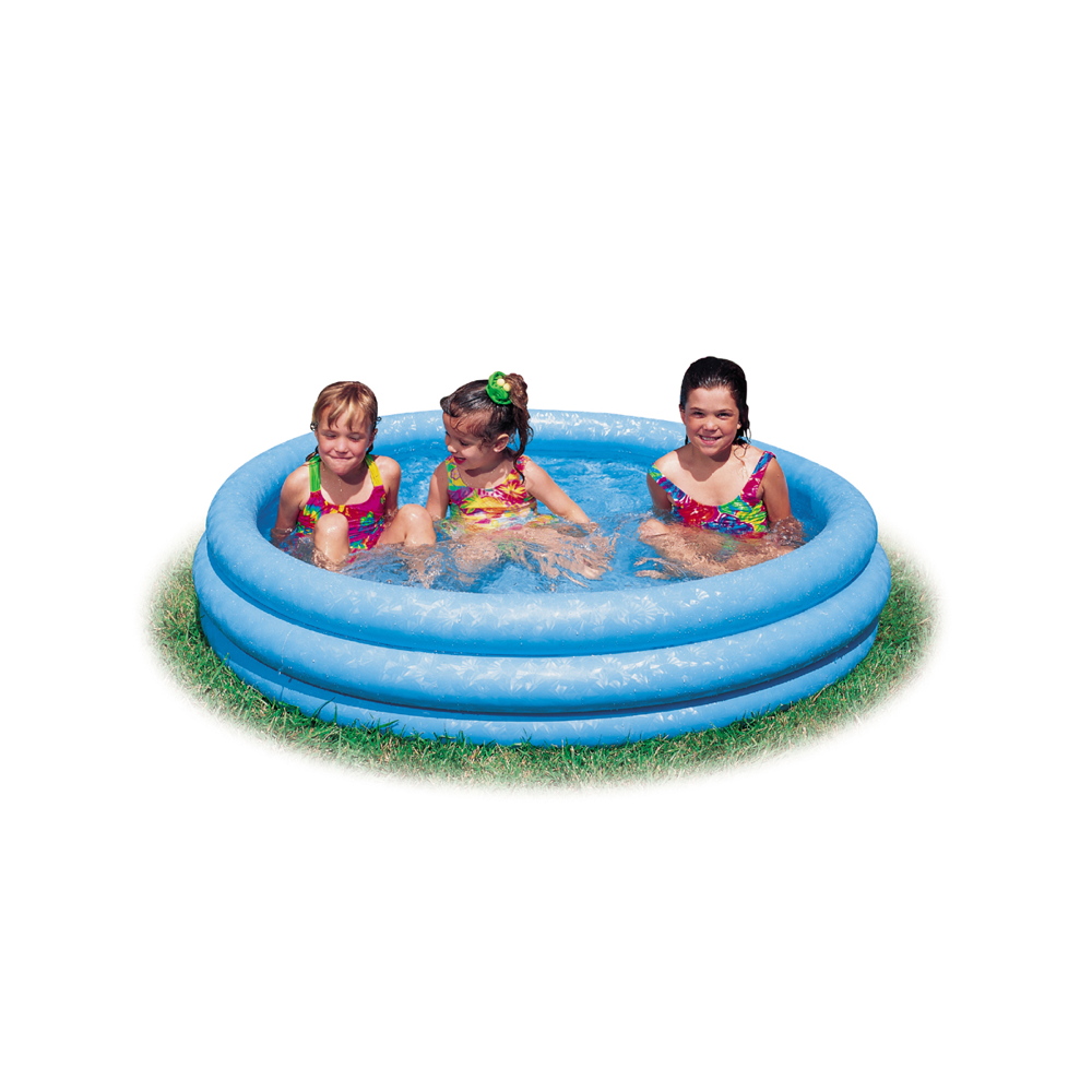 Intex Pool Crystal Blue Pool Ø 168cm x 41cm 581 Liter ab 2 Jahren 58446NP