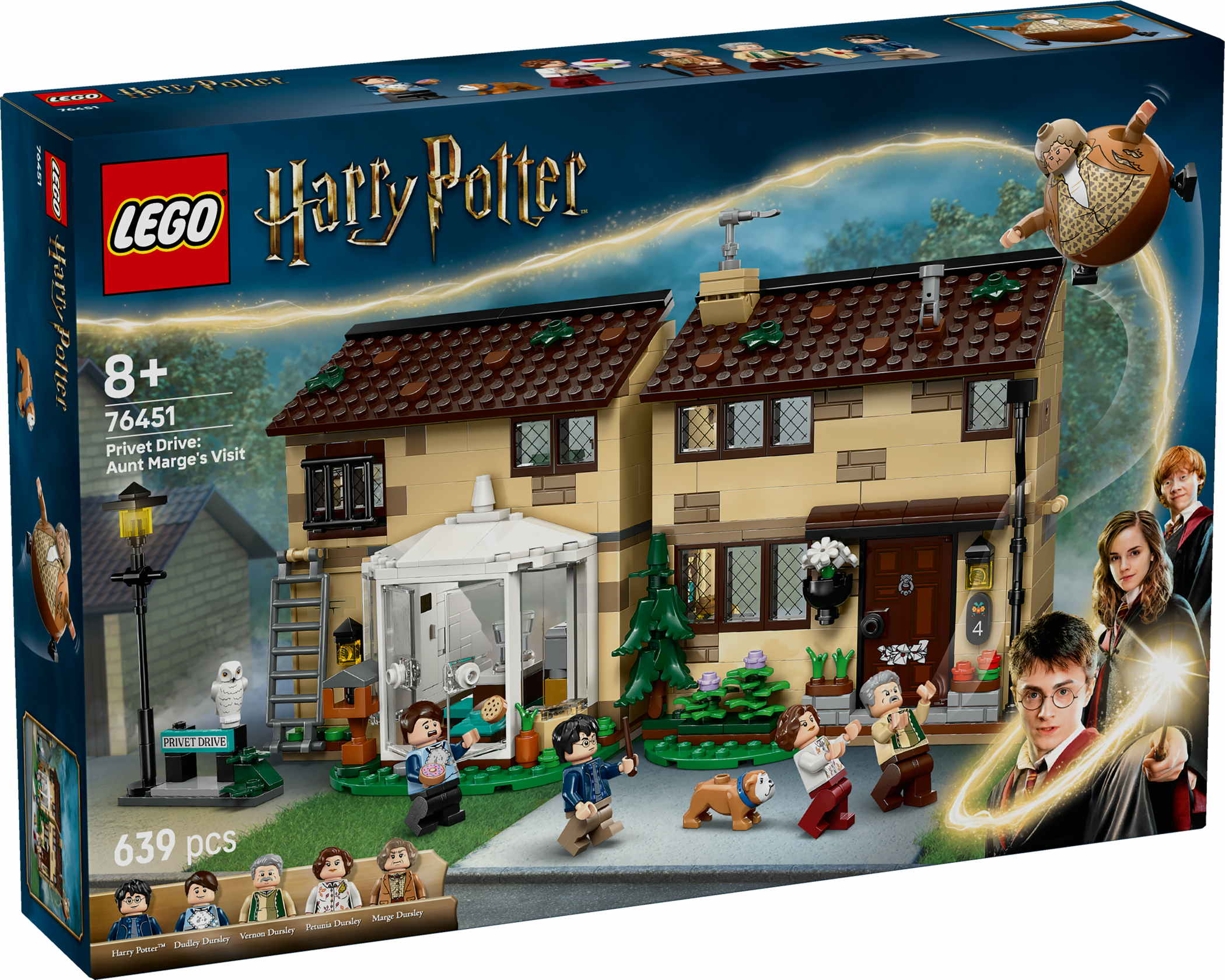 LEGO® Harry Potter™ Ligusterweg: Tante Magdas Besuch 639 Teile 76451