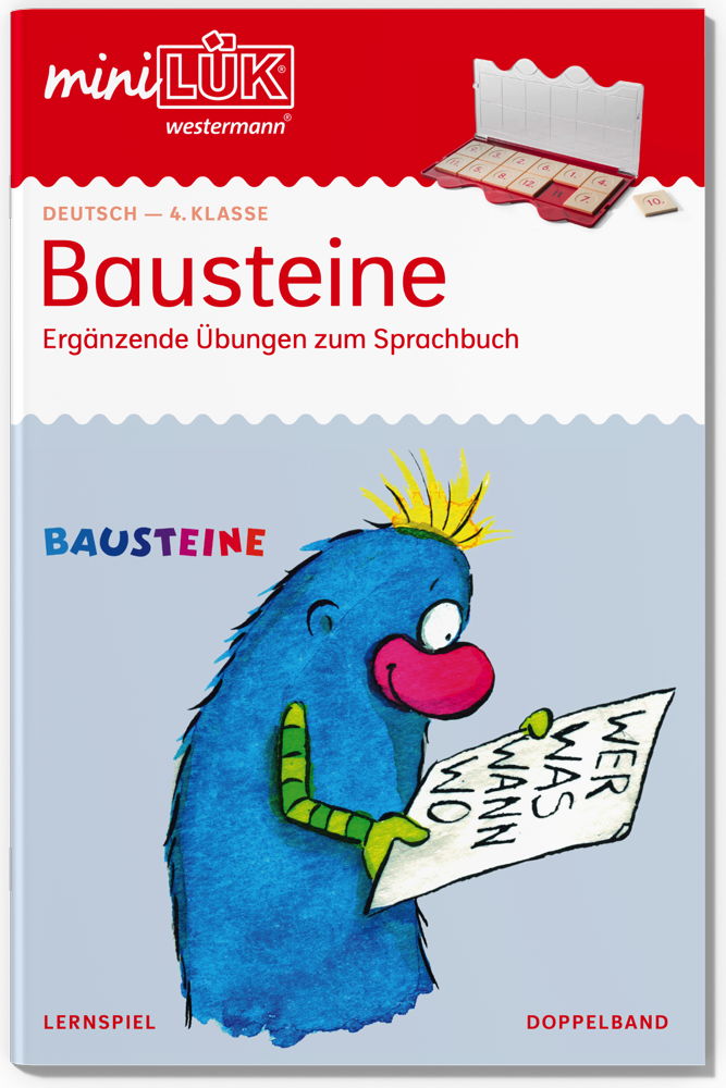 LÜK miniLÜK Buch Bausteine Doppelband ab 9 Jahren 244250