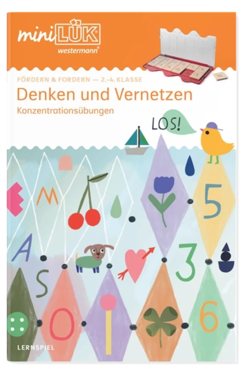 LÜK miniLÜK Buch Denken und Vernetzen Kombinationsübungen ab 7 Jahren 244602