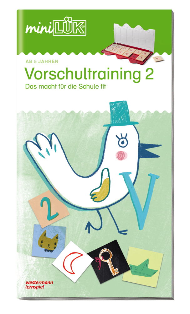 LÜK miniLÜK Buch Vorschultraining 2 ab 5 Jahren 0136