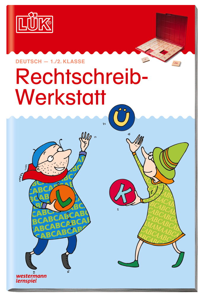 LÜK Buch Rechtschreibwerkstatt 1. / 2. Klasse ab 6 Jahren 4182