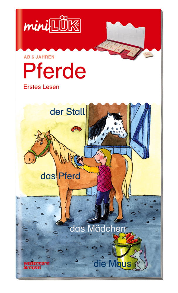 LÜK miniLÜK Buch Pferde Erstes Lesen ab 6 Jahren 4502