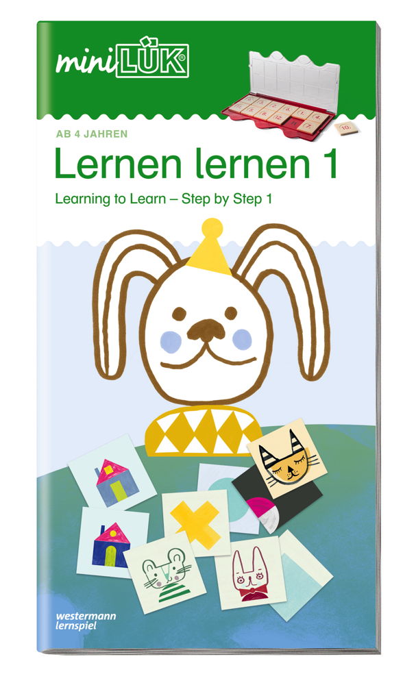 LÜK miniLÜK Buch Lernen lernen - Schritt für Schritt 1 ab 4 Jahren 4521