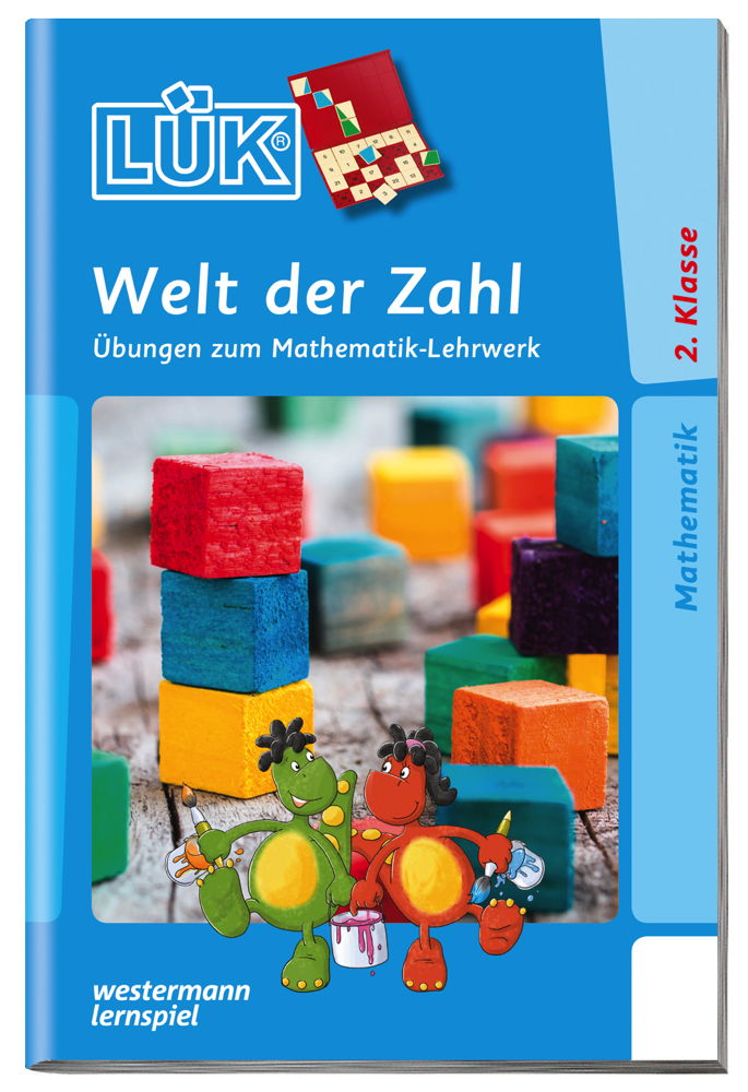 LÜK Buch Welt der Zahl 2. Klasse ab 7 Jahren 4942