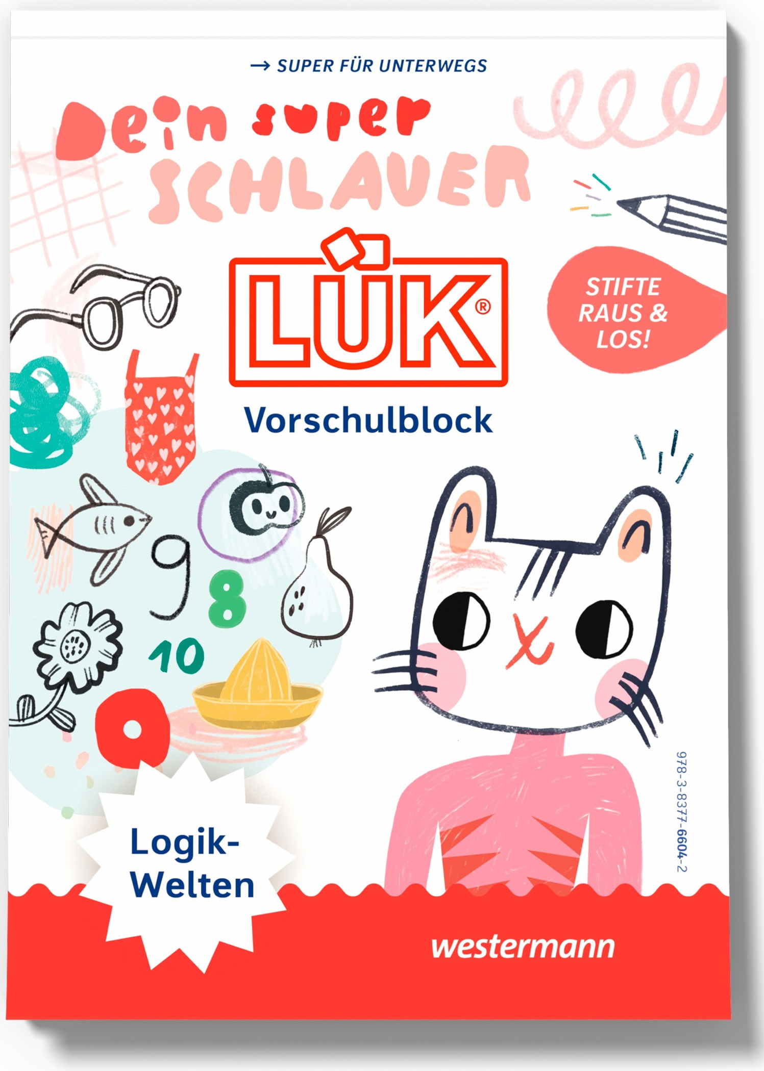 L�K Vorschulblock Buch Dein super schlauer L�K Vorschulblock LOGIKWELTEN ab 5 Jahren 6604