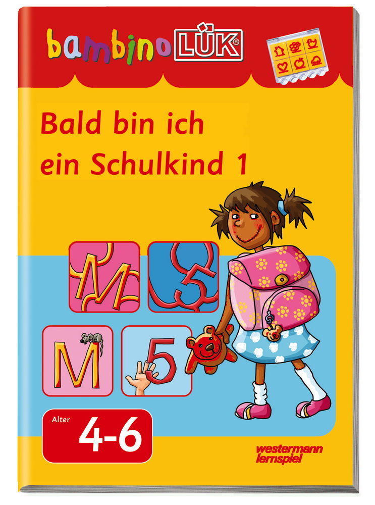 LÜK bambinoLÜK Buch Bald bin ich ein Schulkind 1 ab 4 Jahren 7971