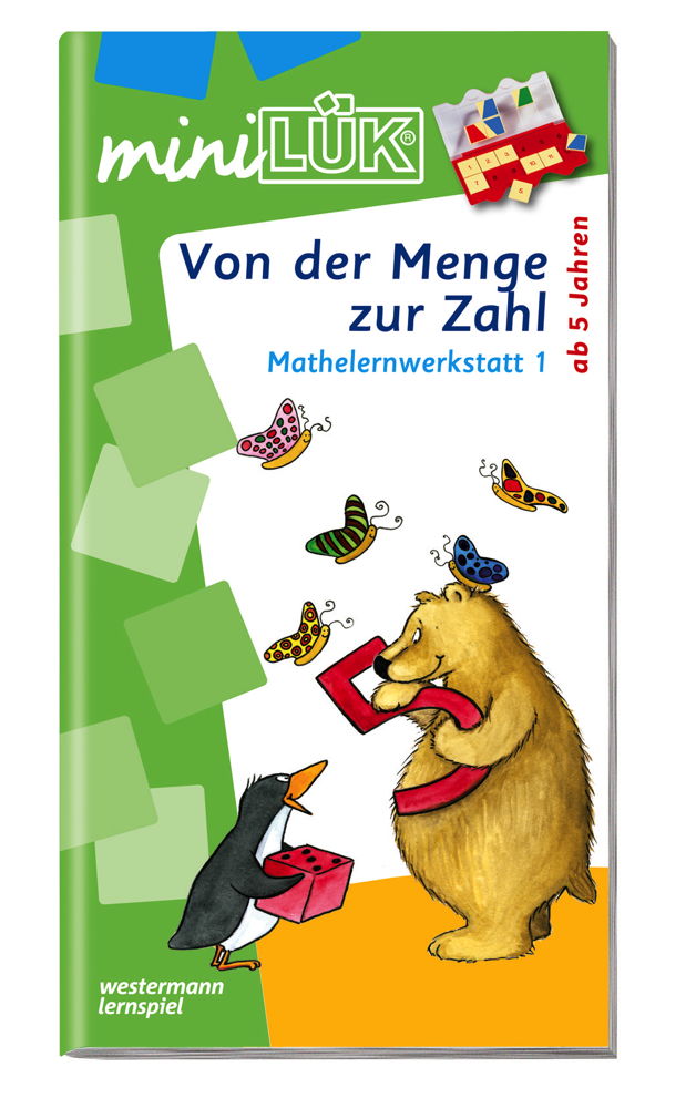 LÜK miniLÜK Buch Von der Menge zur Zahl ab 5 Jahren 234