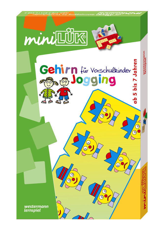 L�K MiniL�K Set Buch und Kontrollger�t Gehirnjogging f�r Vorschulkinder ab 5 Jahren 445