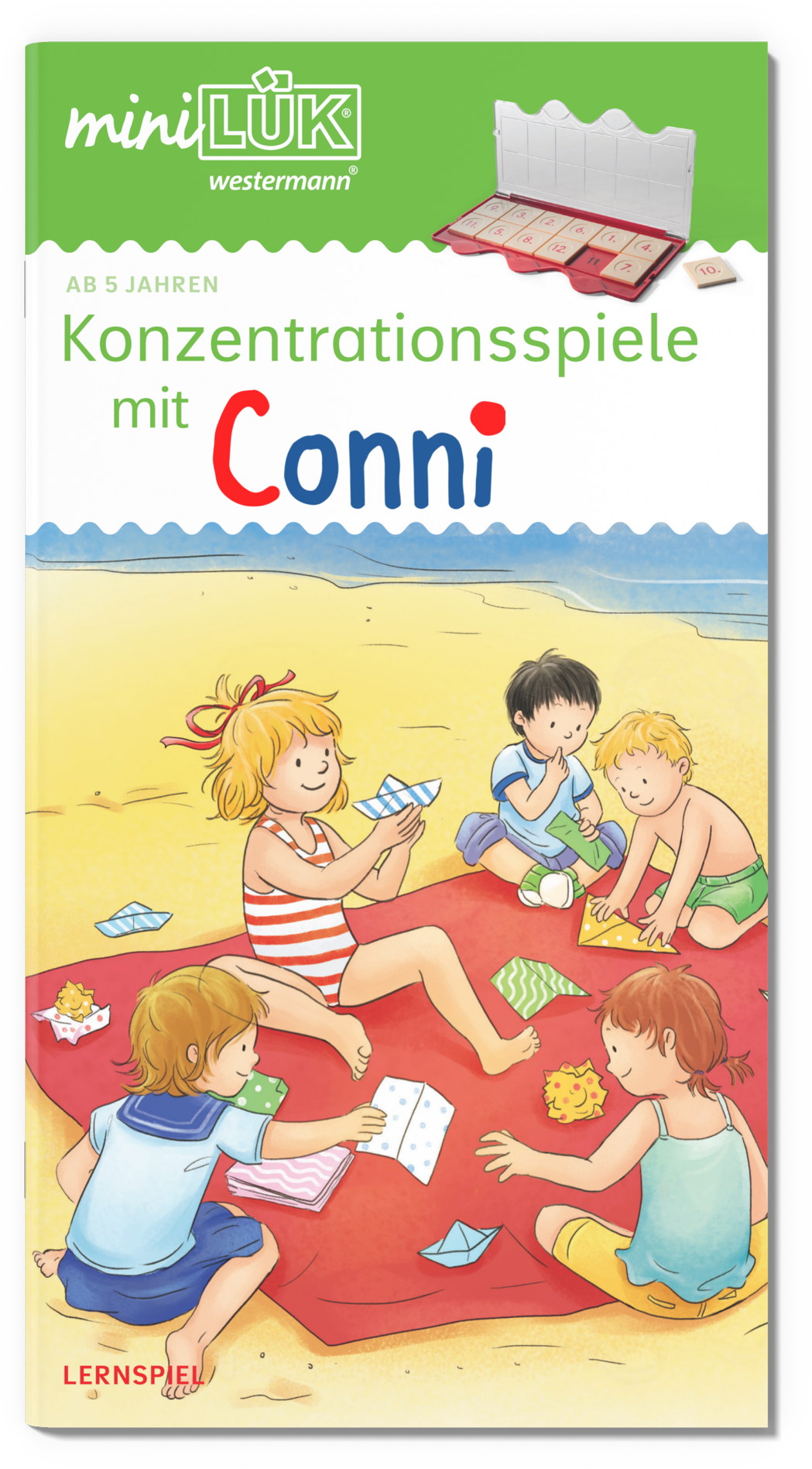 L�K miniL�K Buch Konzentrationsspiele mit Conni ab 5 Jahren 244818