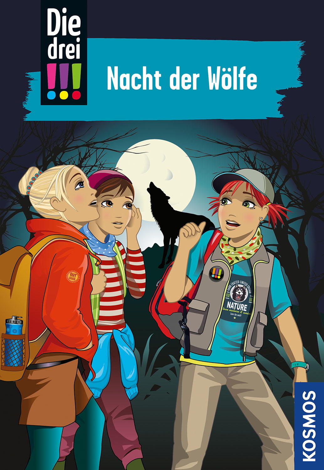 Kosmos Buch Die drei !!! Band 69 Nacht der Wölfe 16961