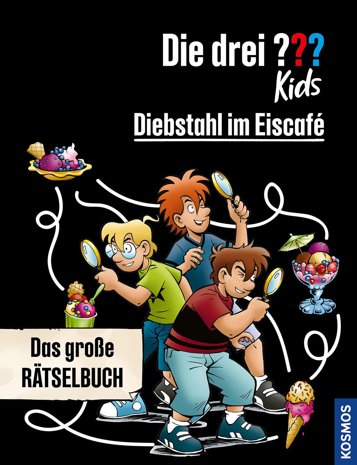Kosmos Buch Die drei ??? Kids Diebstahl im Eiscafé 17143