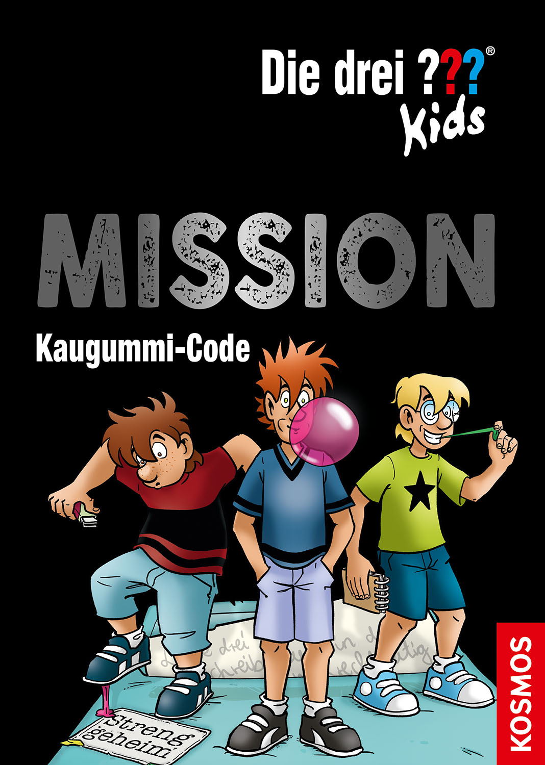 Kosmos Buch Die drei ??? Kids Mission Kaugummi-Code 17211