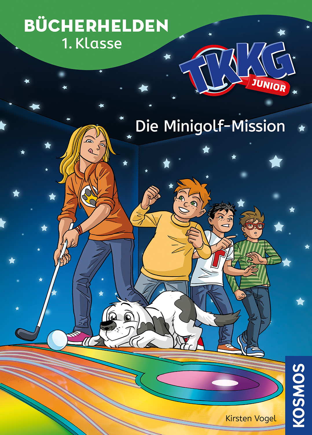 Kosmos Buch TKKG Junior Bücherhelden 1. Klasse TKKG Minigolf-Mission 18111