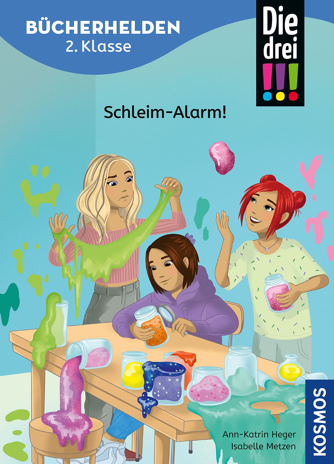 Kosmos Buch Die drei !!! Bücherhelden 2. Klasse Schleim-Alarm 18127