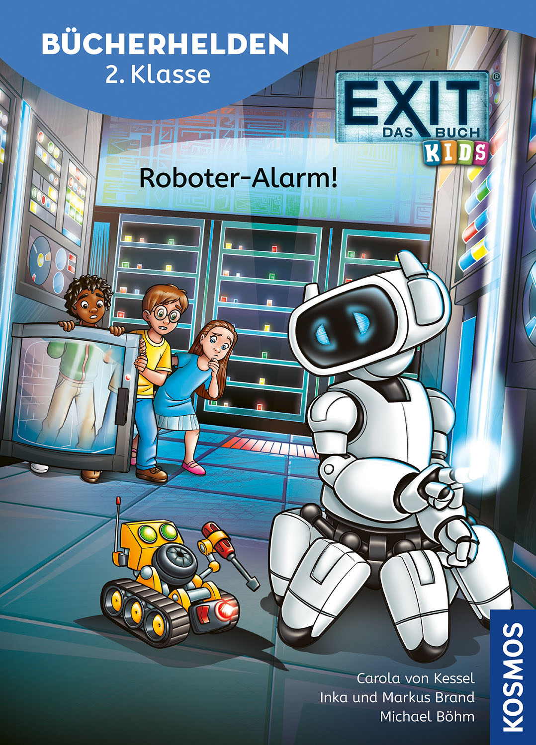 Kosmos Buch EXIT® Das Buch Kids Bücherhelden 2. Klasse Roboter-Alarm! 18176